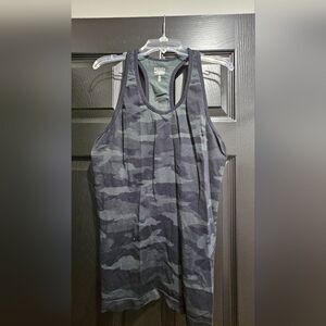 Athleta Black and Gray Tank Top